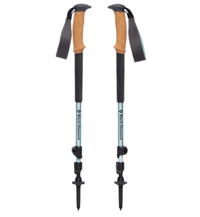 WS Trail Cork - bastoncini telescopici - donna Blue