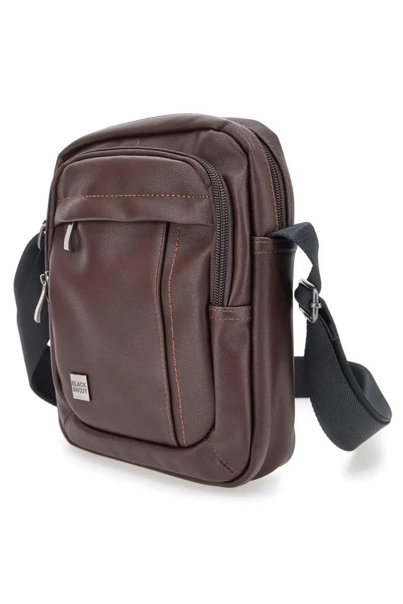 BLACK SHOOT Borsello Marrone 3748650 miniatura 2