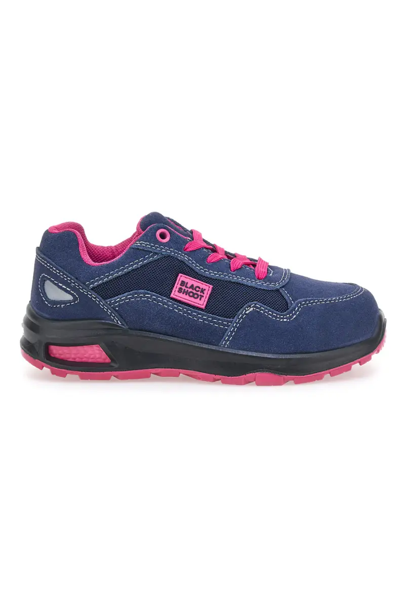 Scarpe antinfortunistiche blu fucsia Black Shoot PK24583 S1PL [NAVY