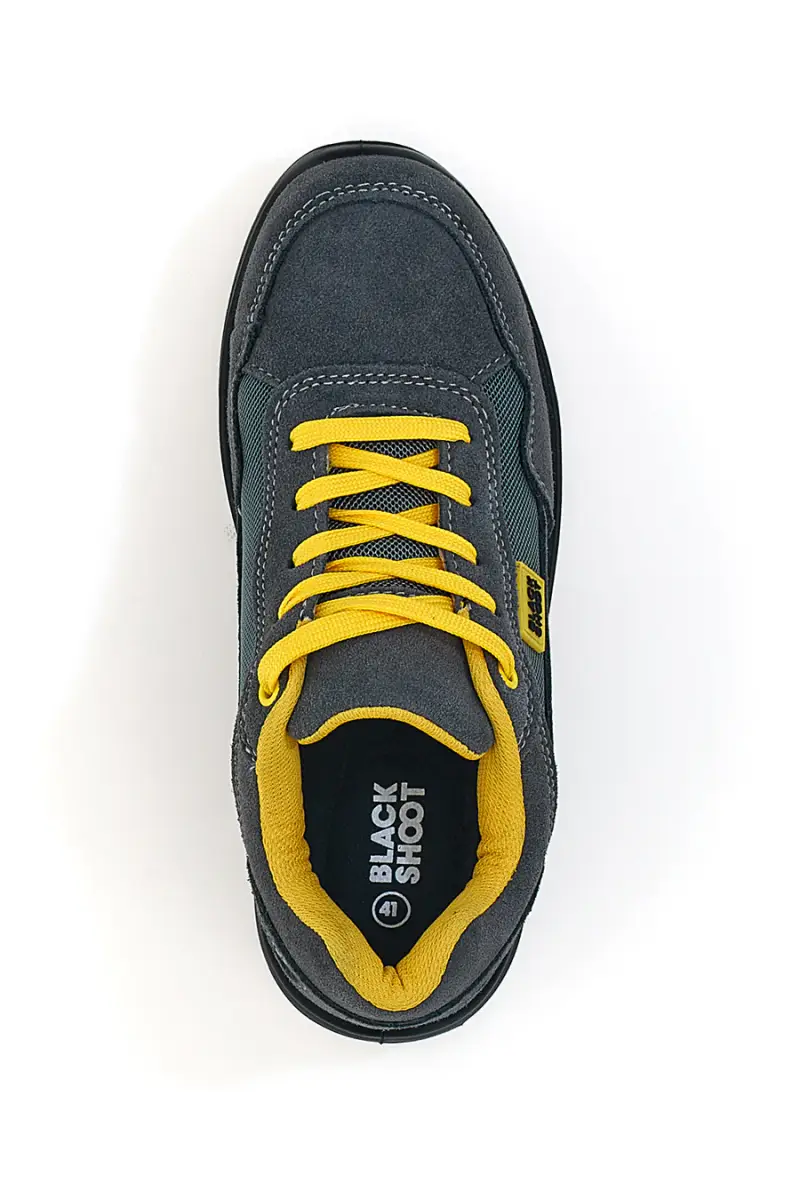 Scarpe antinfortunistiche grigie Black Shoot PK24589 S1PL [GRIGIO miniatura 3