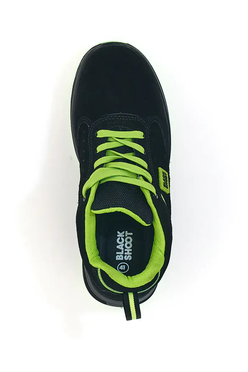 Scarpe antinfortunistiche nere Black Shoot PK24867 S1PL [NERO miniatura 3