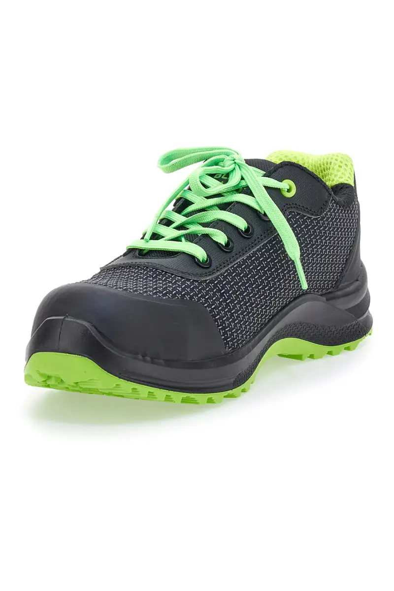 Scarpe antinfortunistiche nere Black shoot S230901 [GREY miniatura 3