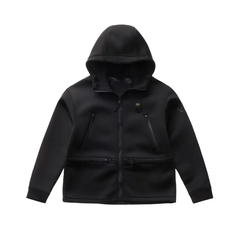 Blauer - 004745 Felpa Capp. 999 Nero 22WBLDF02358