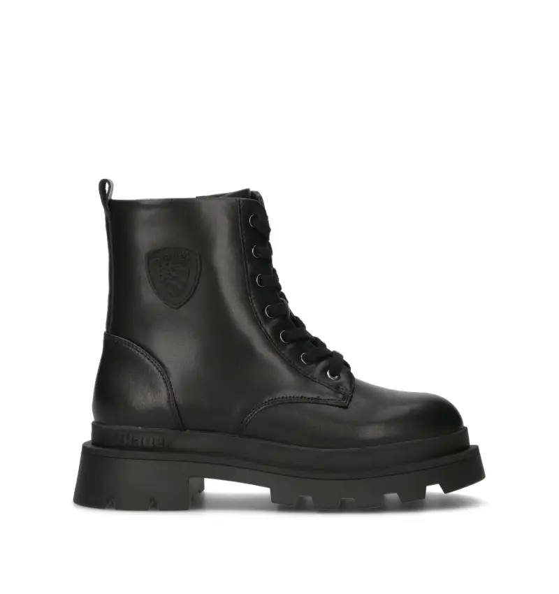 Anfibio donna nero in pelle Vario