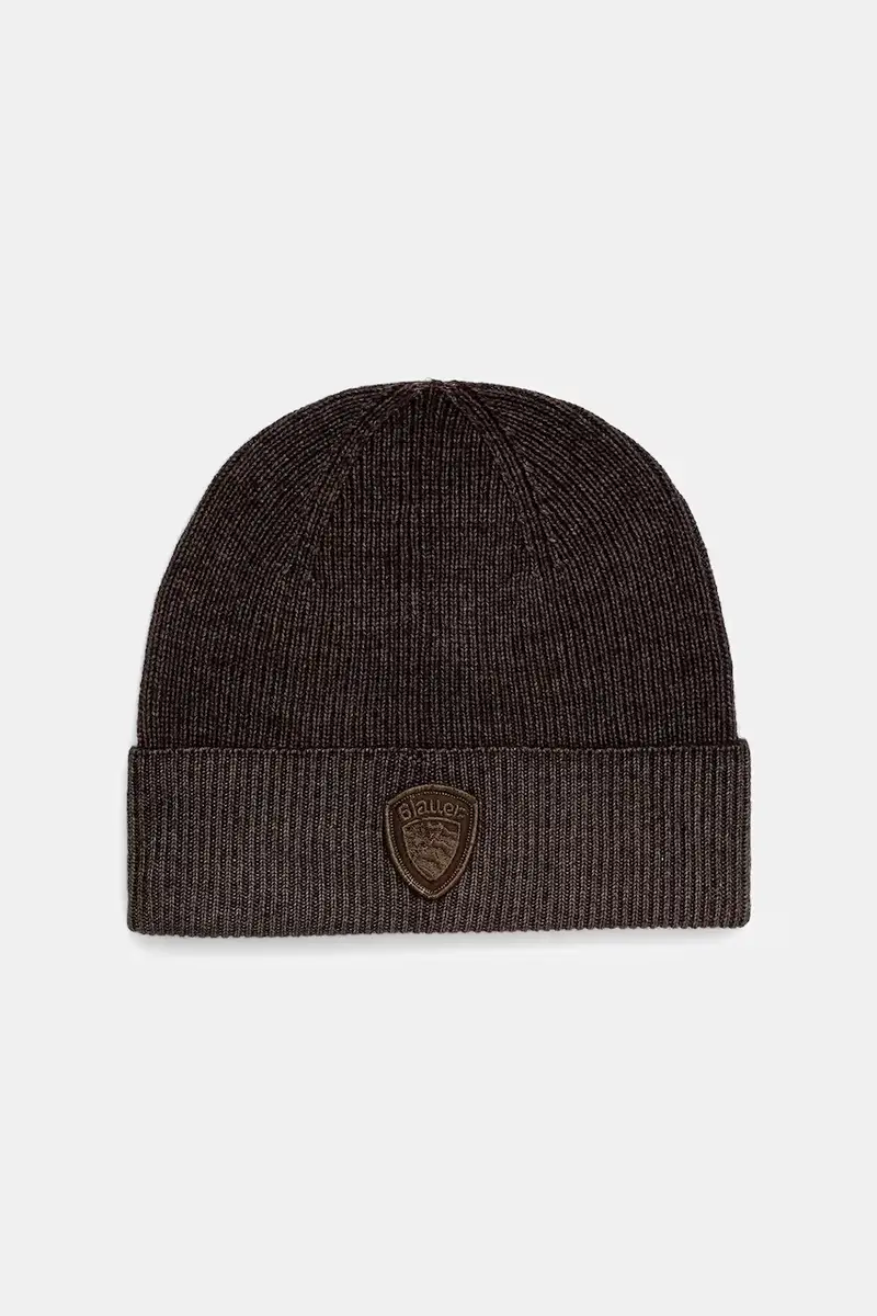 berretto in lana OLIVER colore marrone BLUA05296