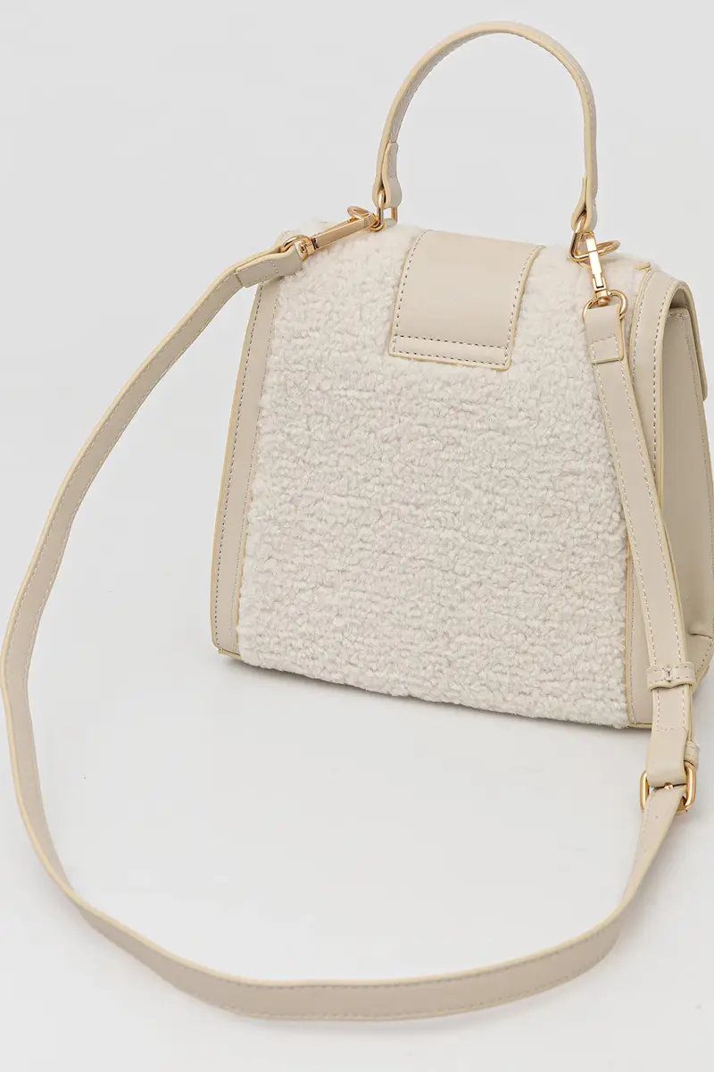 borsetta colore beige WALLY05 miniatura 3