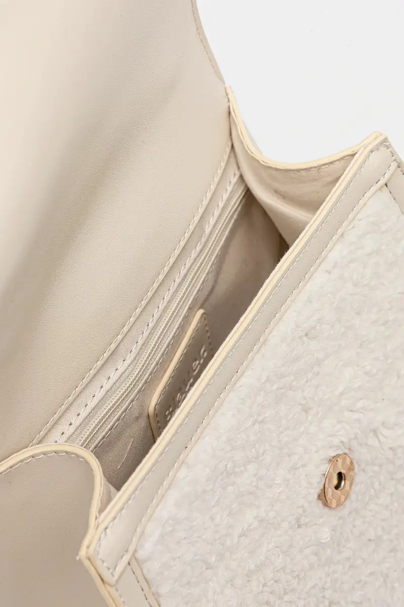 borsetta colore beige WALLY05 miniatura 5