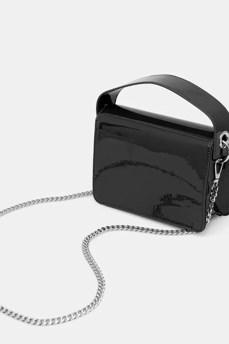 borsetta colore nero MIN01LUX miniatura 3