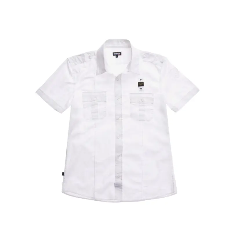 Blauer - Camicia 004612 Colore 100 Bianco BLUS02248