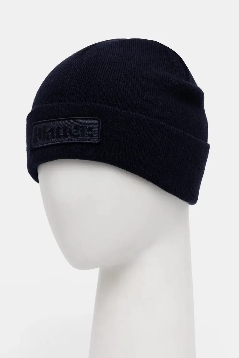 cappello in lana CHESHIRE colore blu navy BLUA05299 miniatura 3