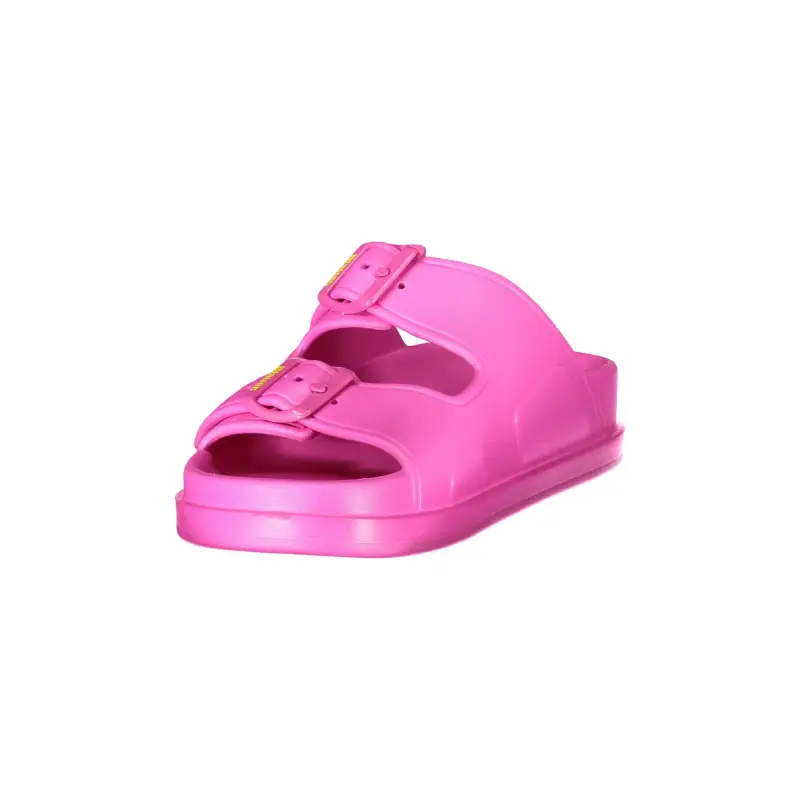 Ciabatte Donna Rosa con Doppia Fibbia Regolabile / Rosa miniatura 3