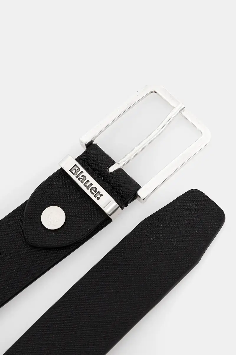 cintura in pelle uomo colore nero SAFF01 miniatura 2