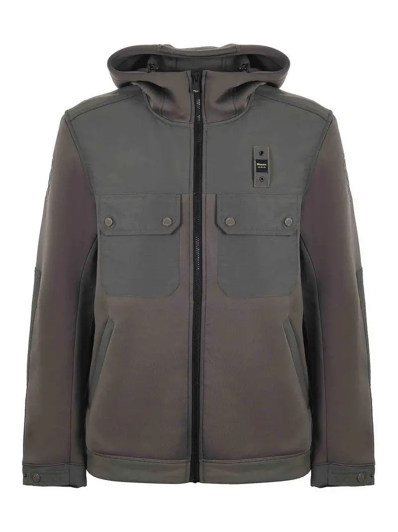 Felpa in neoprene Verde