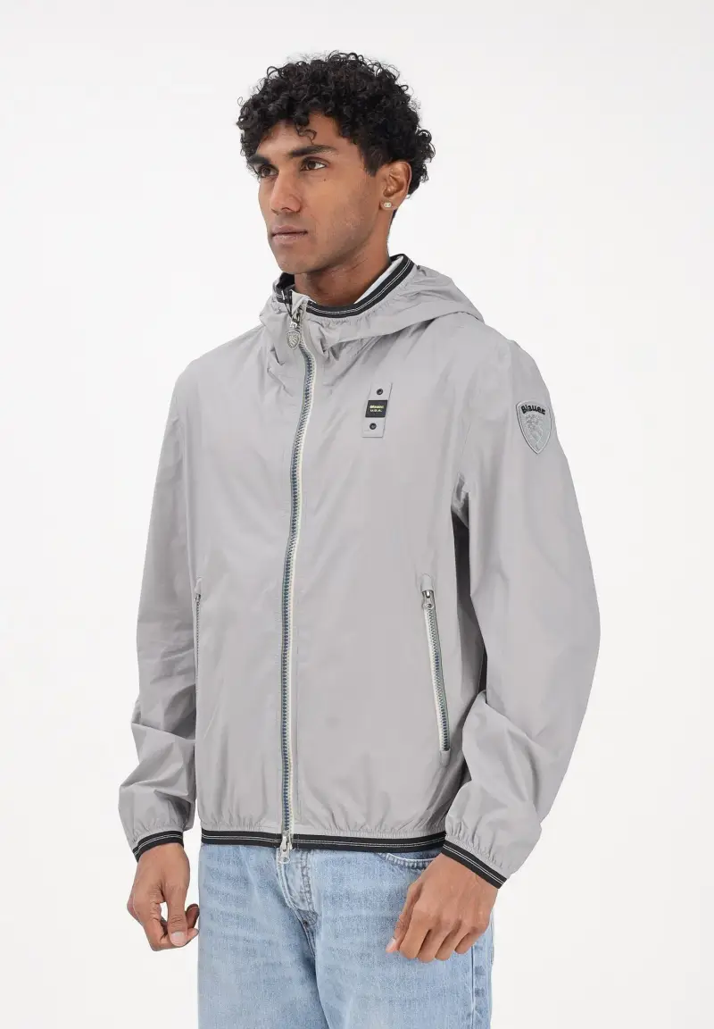 Giacca a vento DODGE grigia da uomo