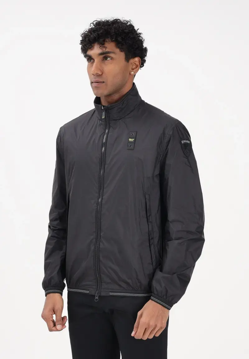 Giacca a vento KERWIN nera da uomo