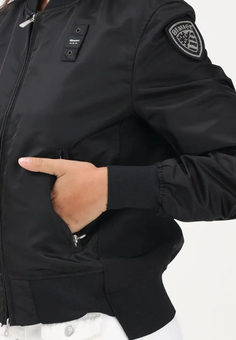 Giacca a vento LAURIE nera da donna miniatura 3