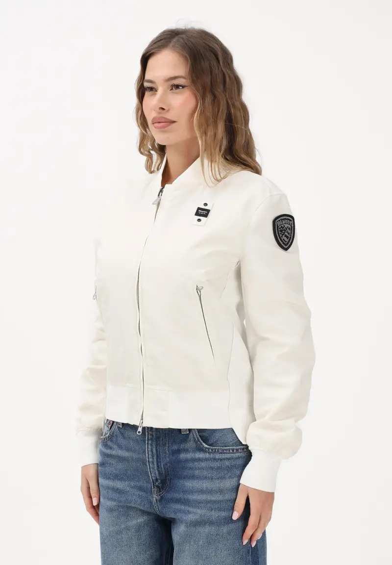 Giacca a vento LAURIE panna da donna