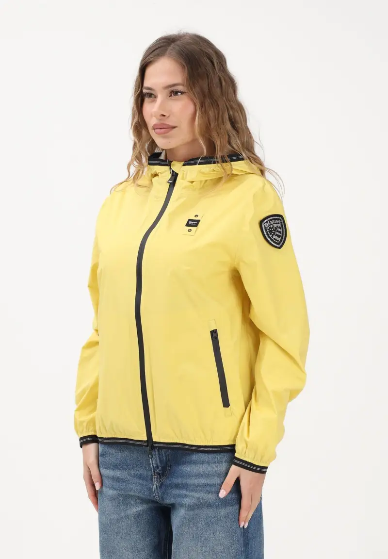 Giacca a vento NAY gialla da donna
