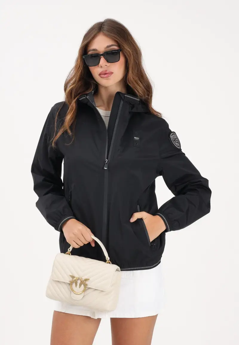 Giacca a vento NAY nera da donna miniatura 2