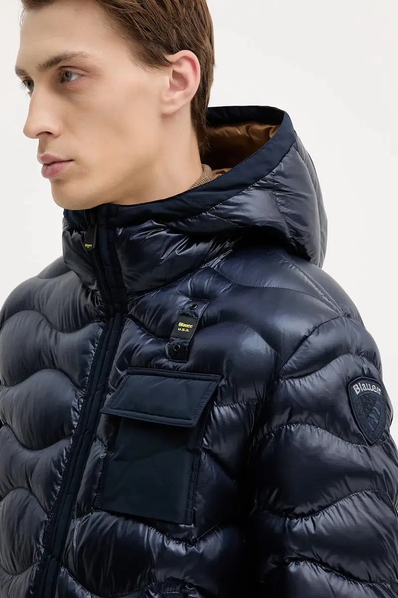 giacca BRYANT colore blu navy BLUC02080 miniatura 4