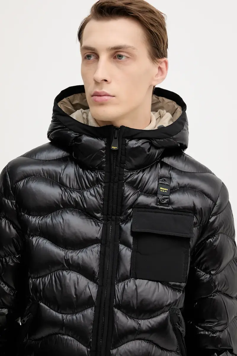 giacca BRYANT colore nero BLUC02080 miniatura 4