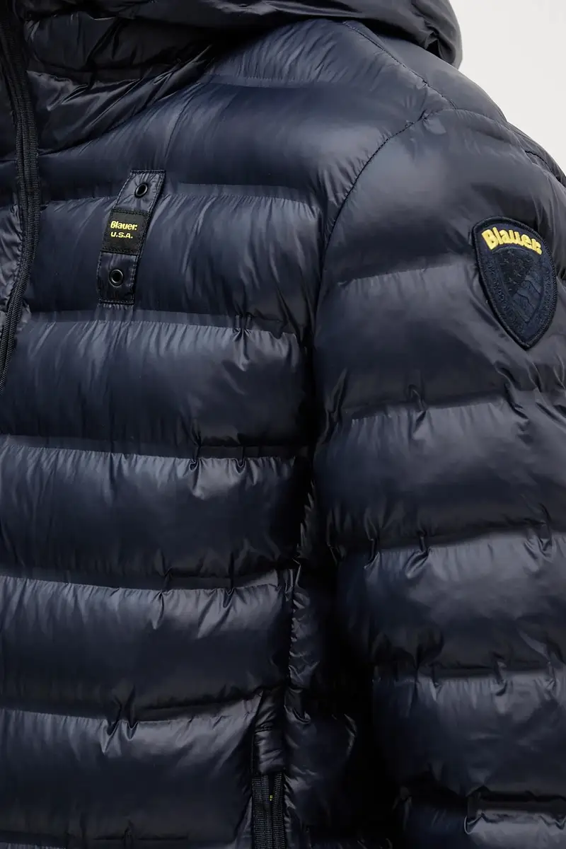 giacca colore blu navy BLUC02132 miniatura 5