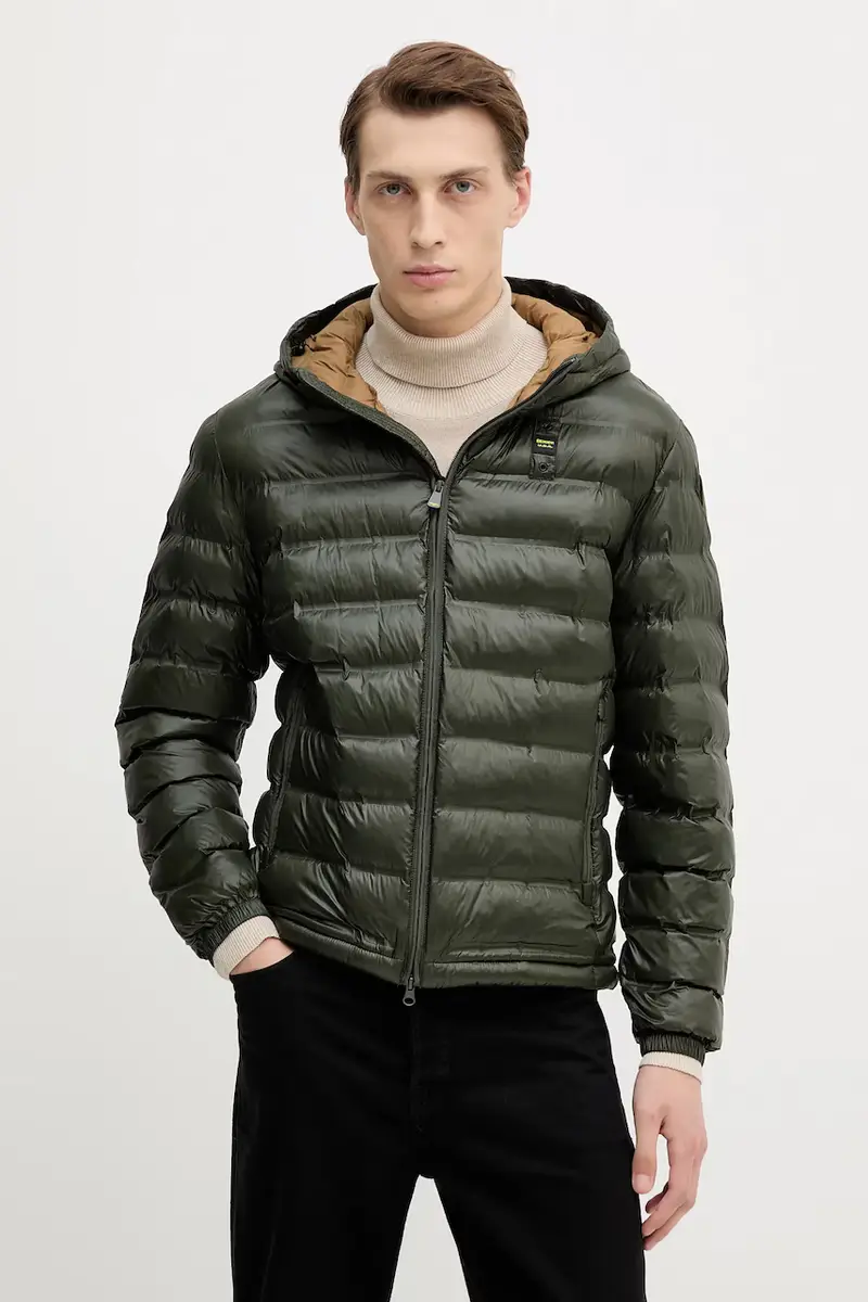 giacca colore verde BLUC02132