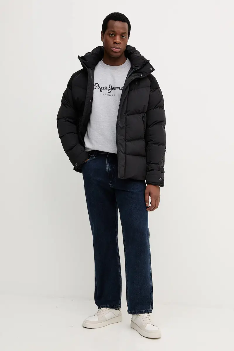 giacca CROWN colore nero BLUC02151 miniatura 2