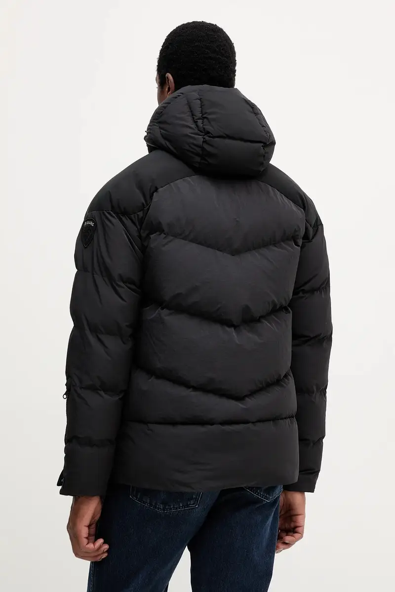 giacca CROWN colore nero BLUC02151 miniatura 3