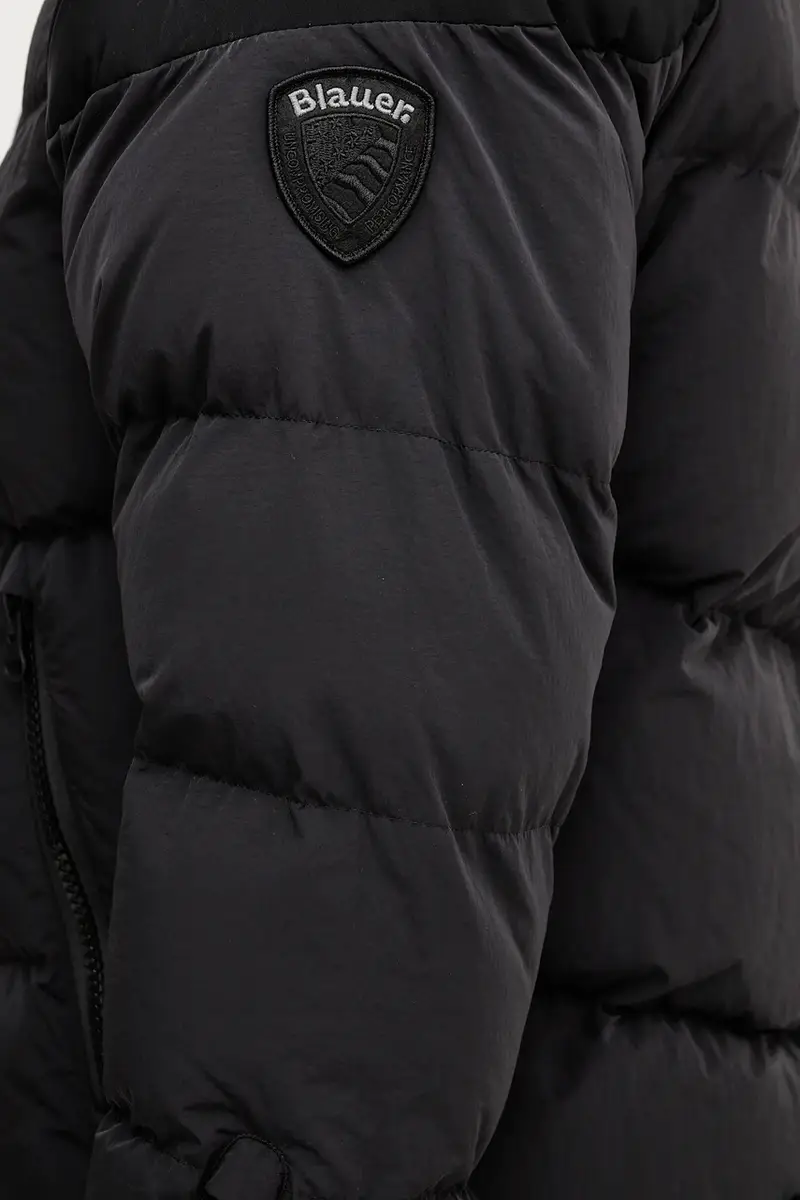 giacca CROWN colore nero BLUC02151 miniatura 5