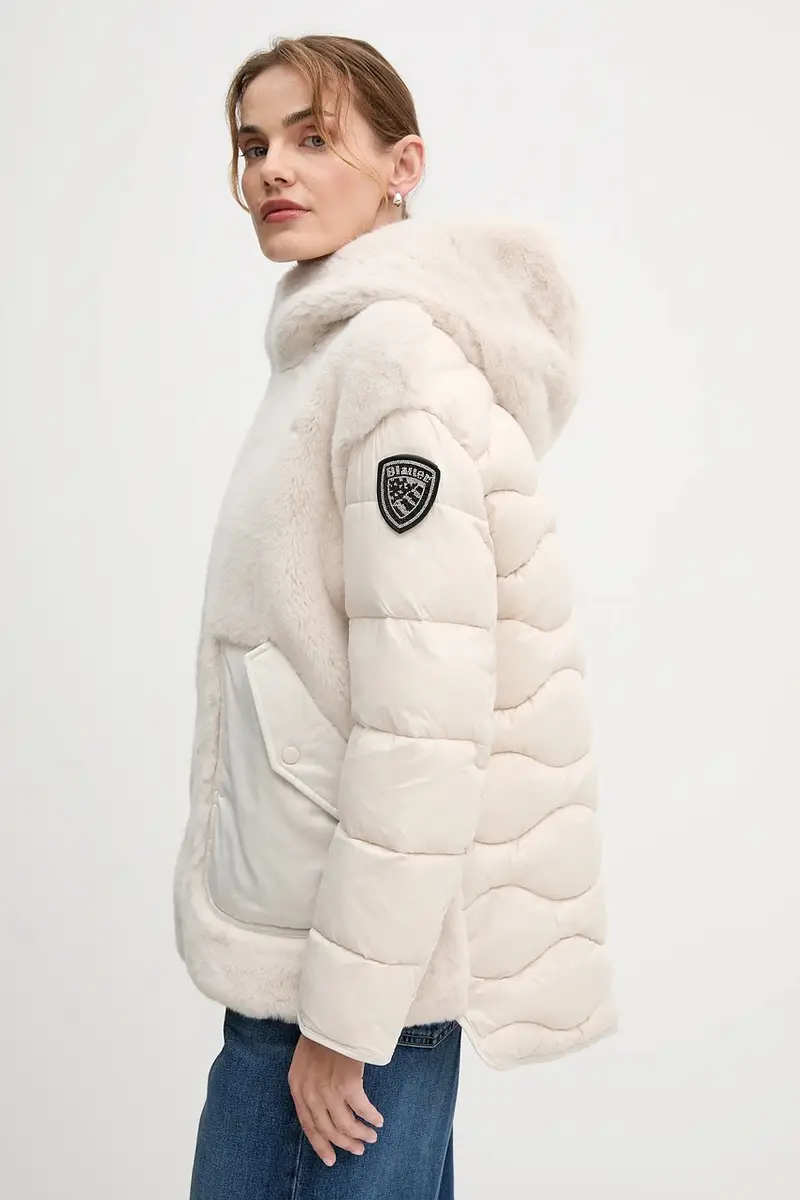 giacca ESTRELLA colore beige BLDB02106 miniatura 4