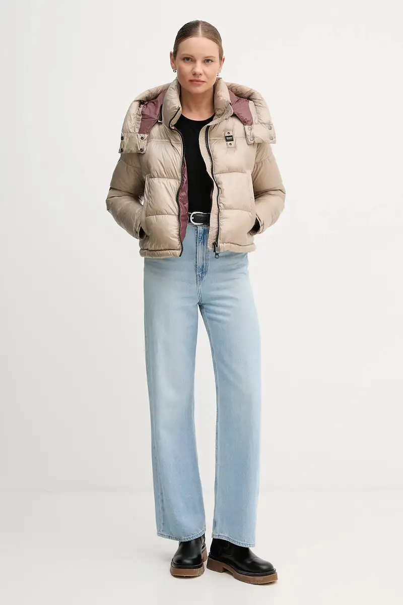 giacca GLORIA colore granata BLDC02170 Beige miniatura 2