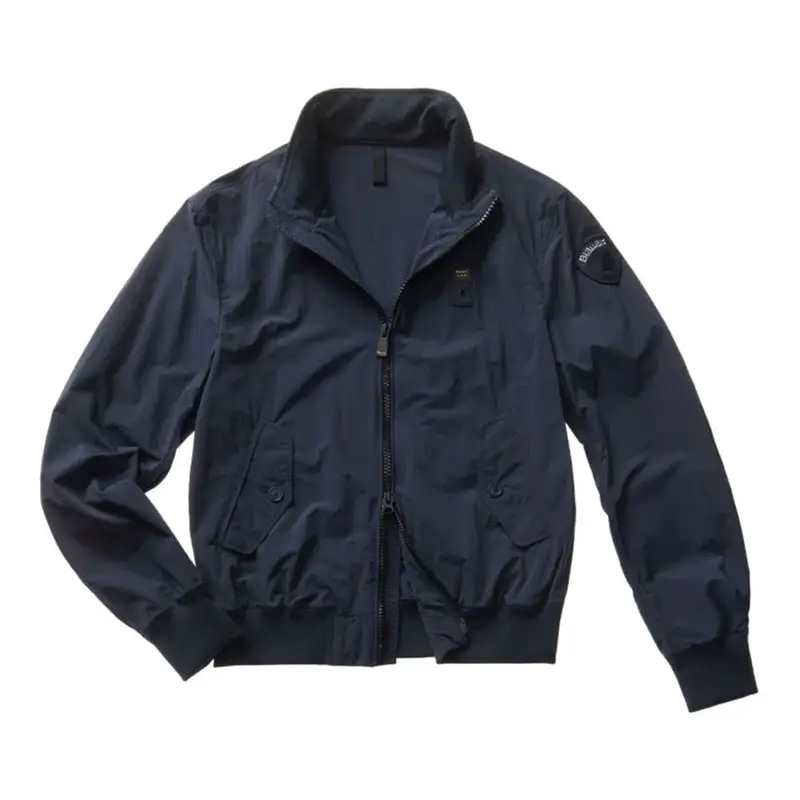 Giacca Light Senza Cappuccio Blu Uomo L