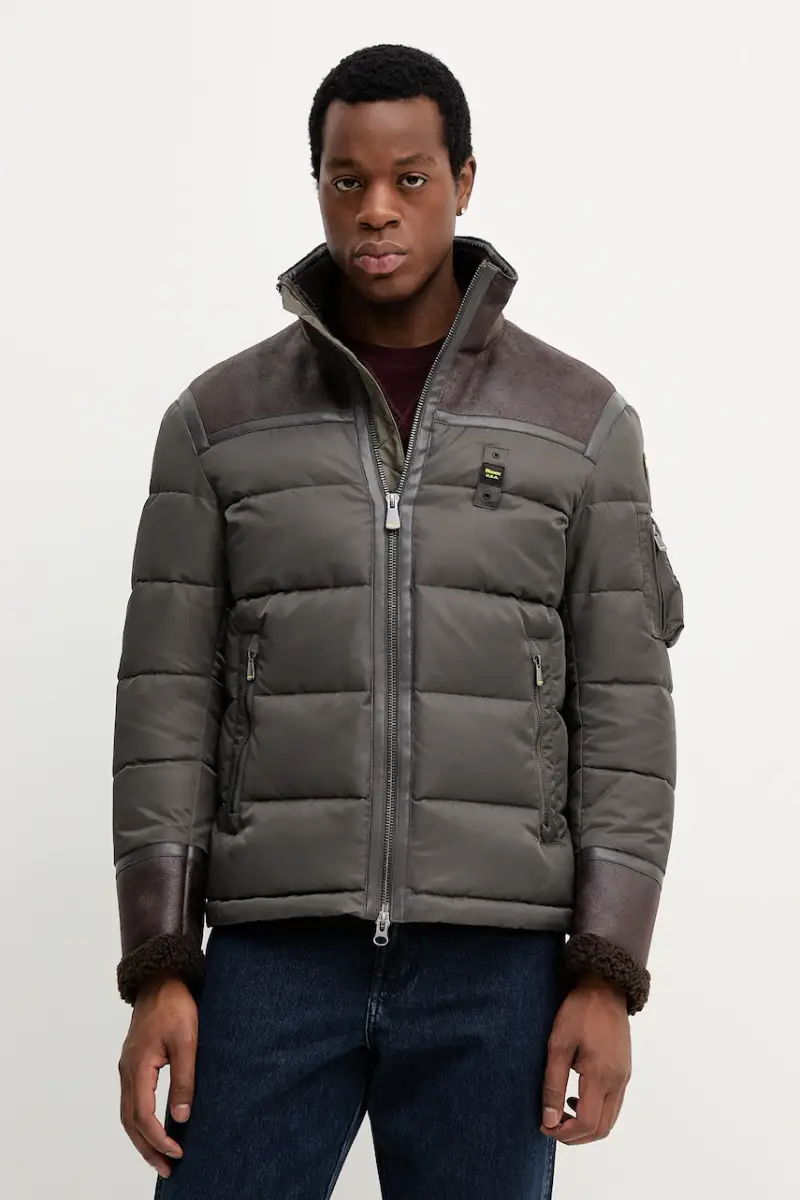 giacca ORGAN colore marrone BLUC02028