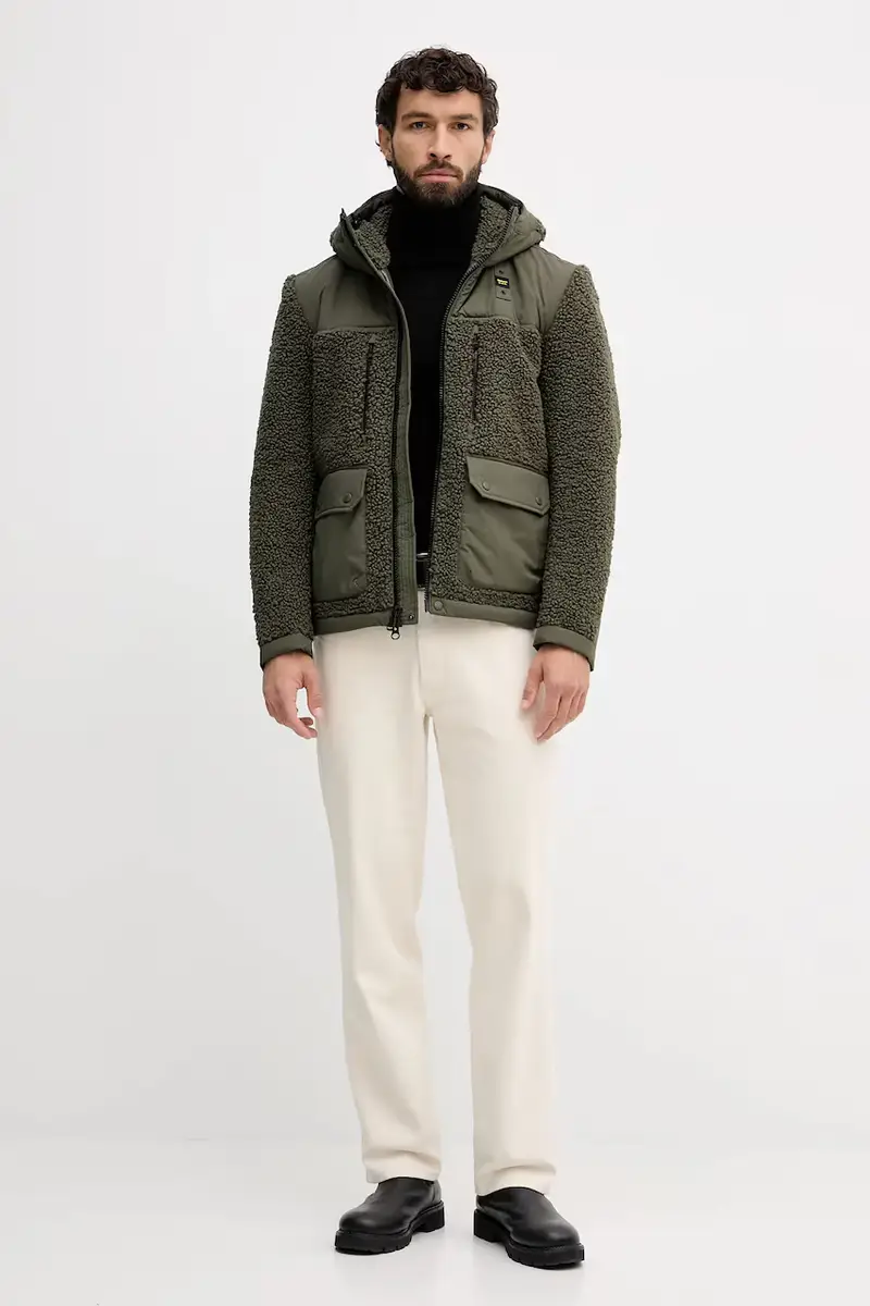 giacca WILCOCK colore verde BLUC01225 miniatura 2