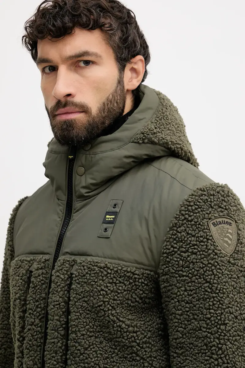 giacca WILCOCK colore verde BLUC01225 miniatura 4