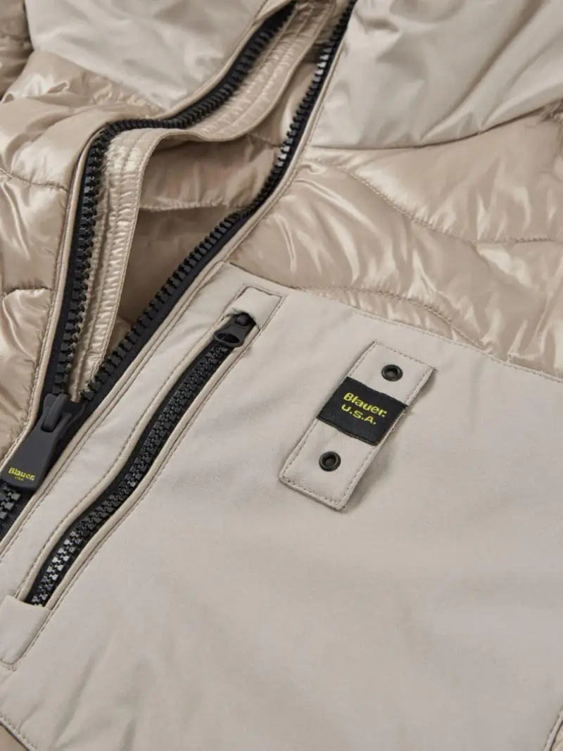 Giubbino albert beige miniatura 3