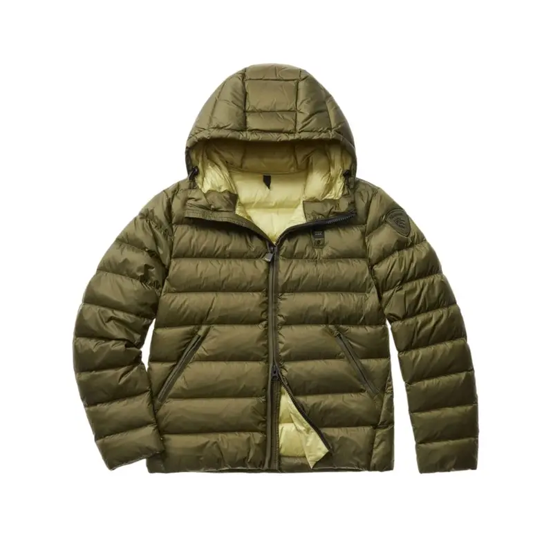 Giubbino Corto Piuma Verdone BLUC03075 GREEN