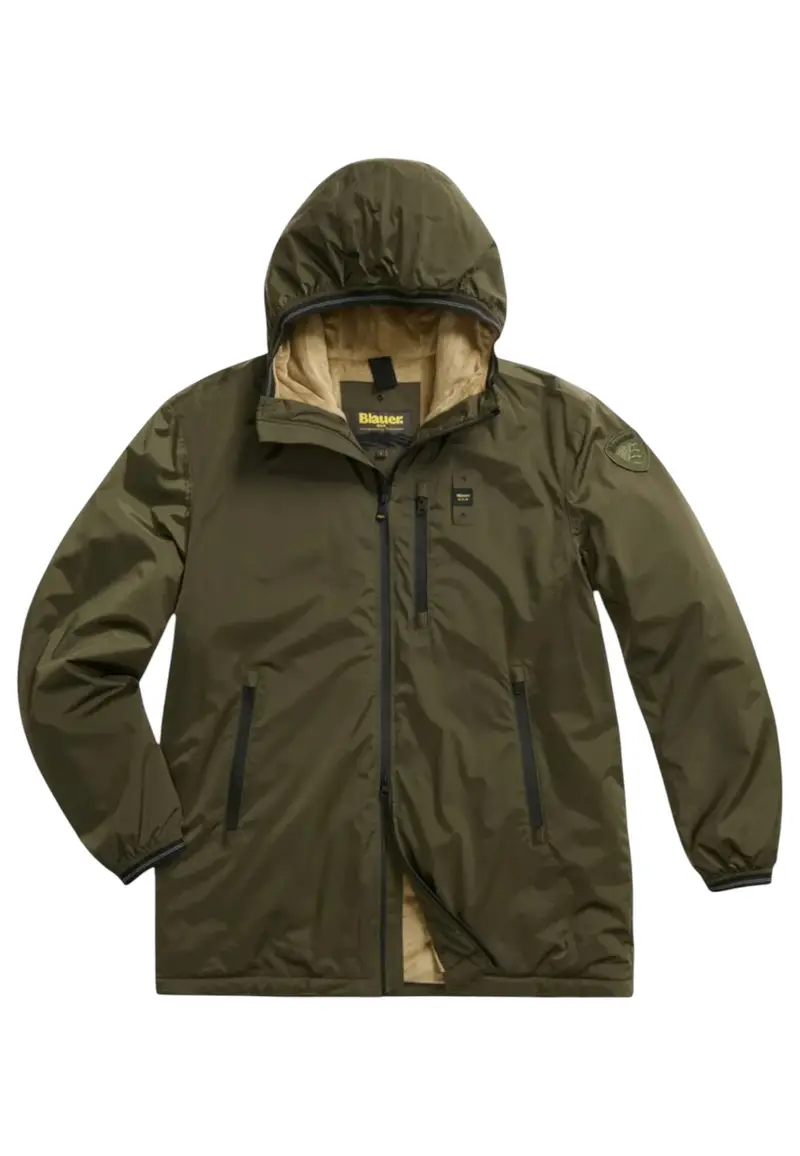 Giubbino Uomo Blauer BLUK11139 7110 670 GREEN