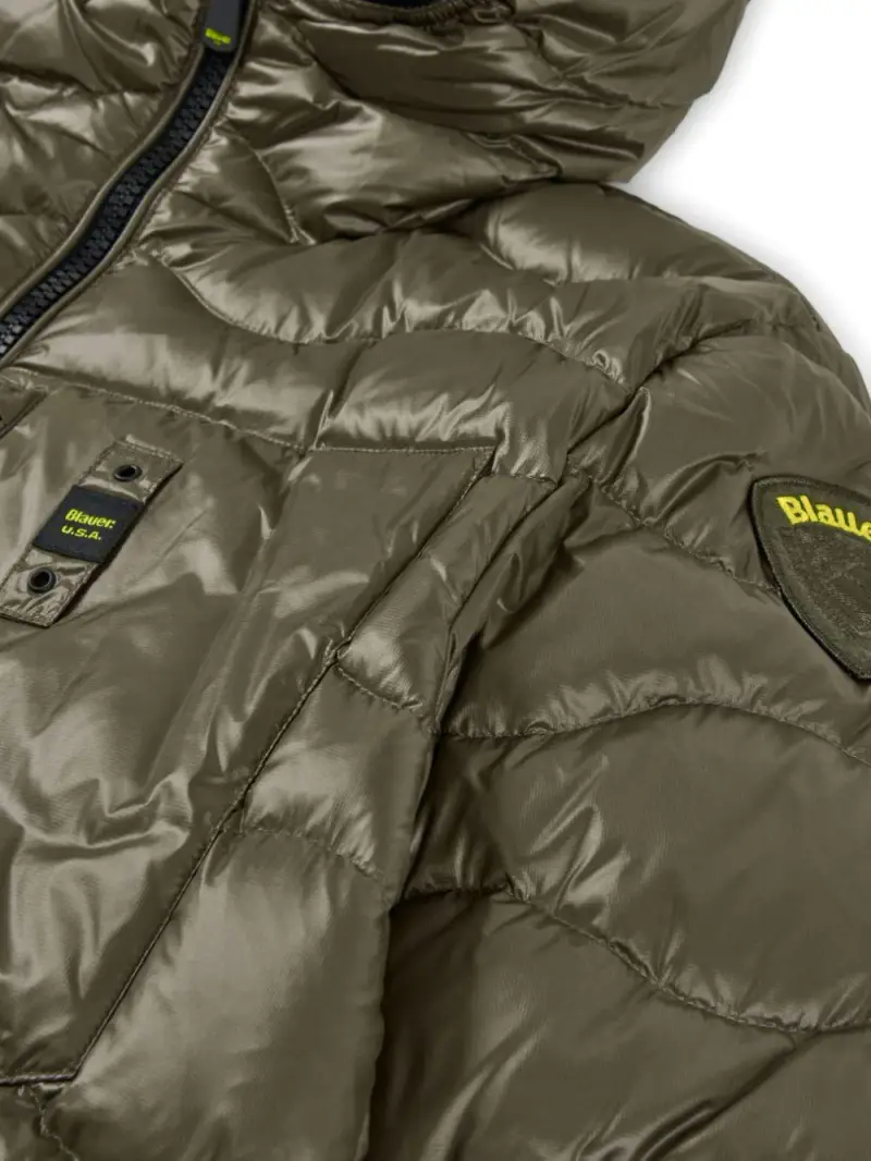 Giubbino Wave verde pigna miniatura 3