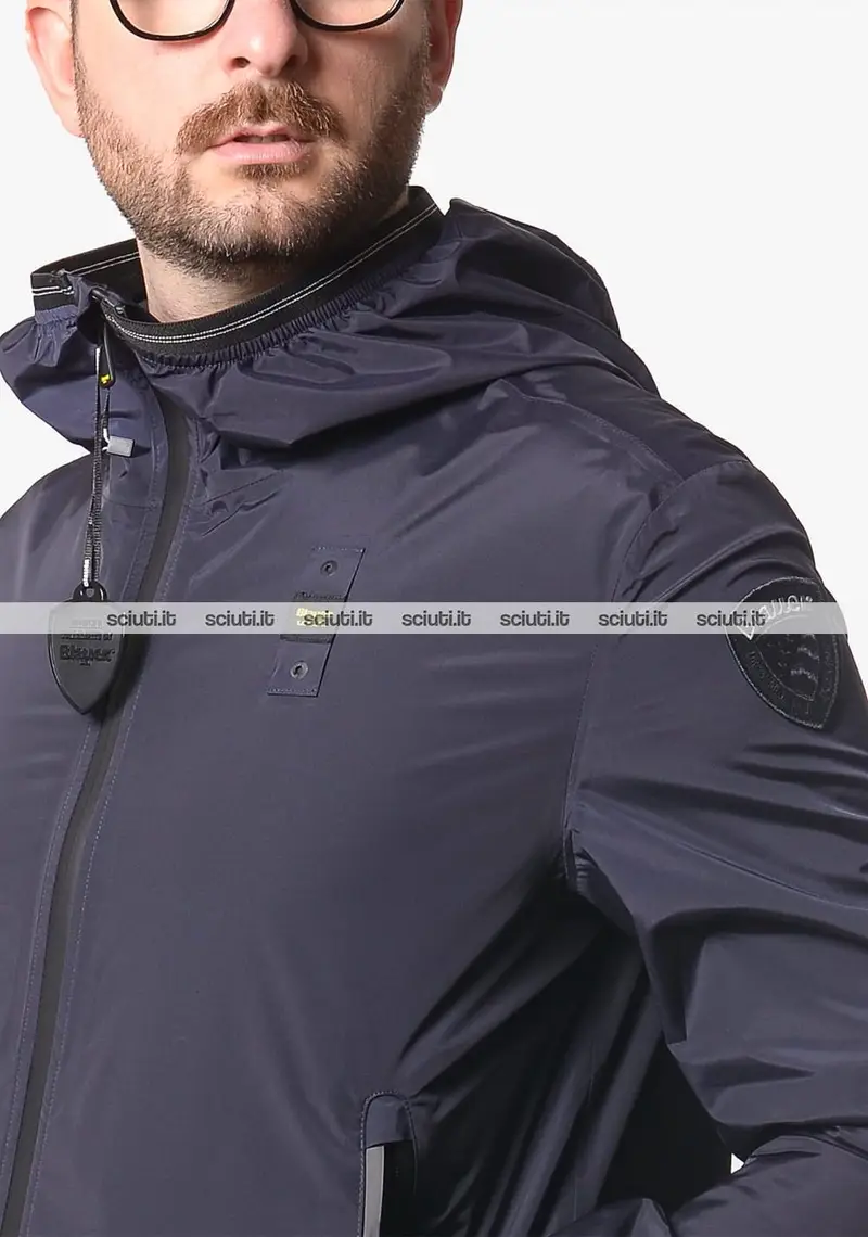 Giubbotto Blauer uomo blu scuro ultraleggero Farrin