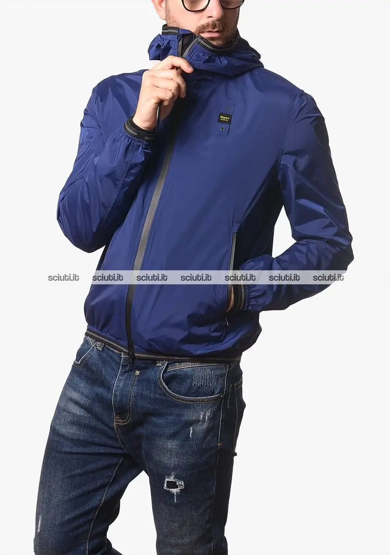 Giubbotto Blauer uomo blu ultraleggero Farrin