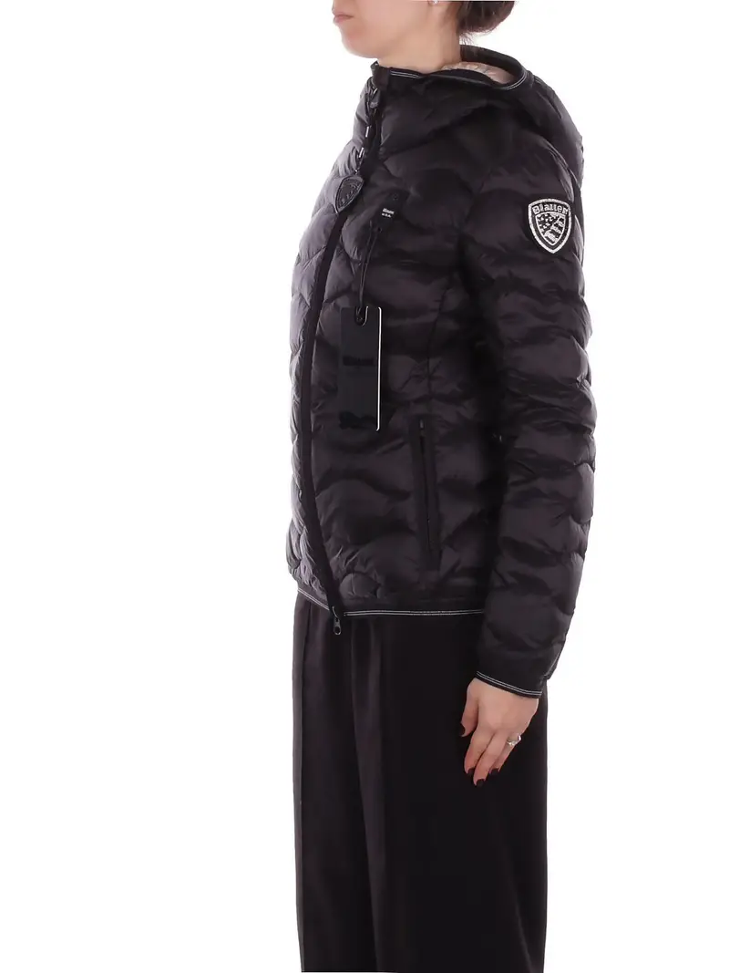 Giubbotto Donna BLAUER Nero beige Camelia miniatura 2