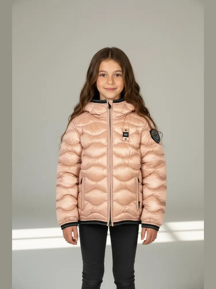 giubbotto kids/junior lowell rosa trapuntato