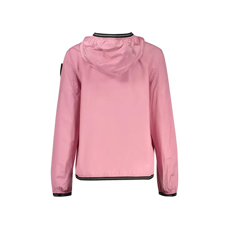 Giubbotto Maniche Lunghe Donna Rosa Zip miniatura 2