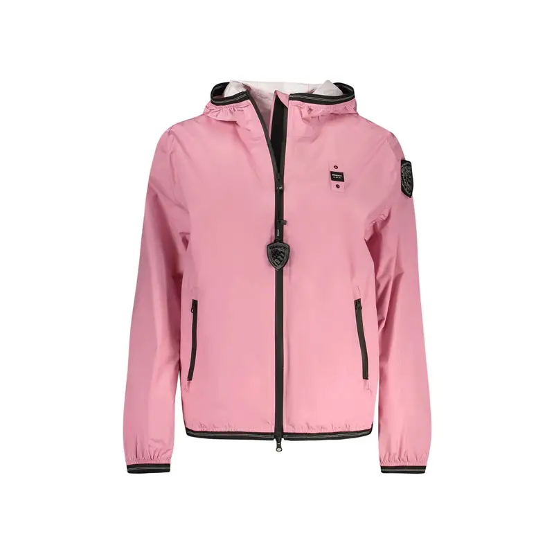 Giubbotto Maniche Lunghe Donna Rosa Zip