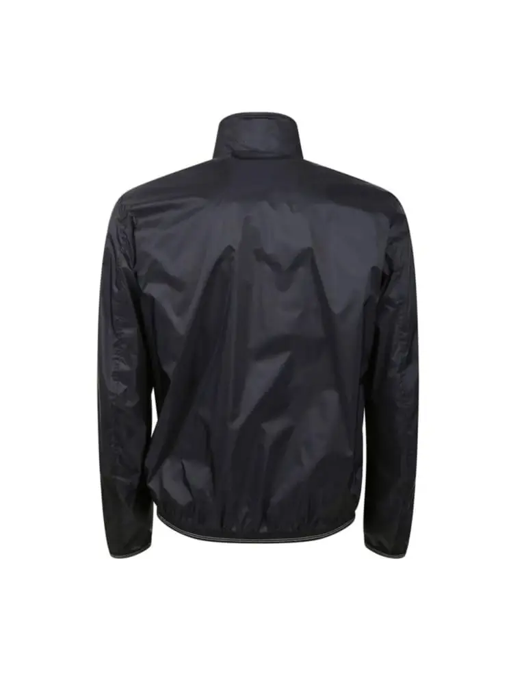 giubbotto nero ragazzo con logo miniatura 2