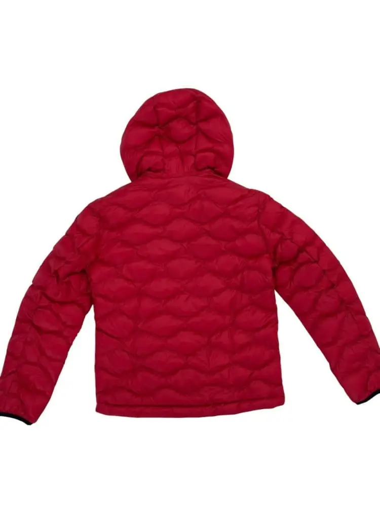 giubbotto rosso bambino logo sul braccio miniatura 2