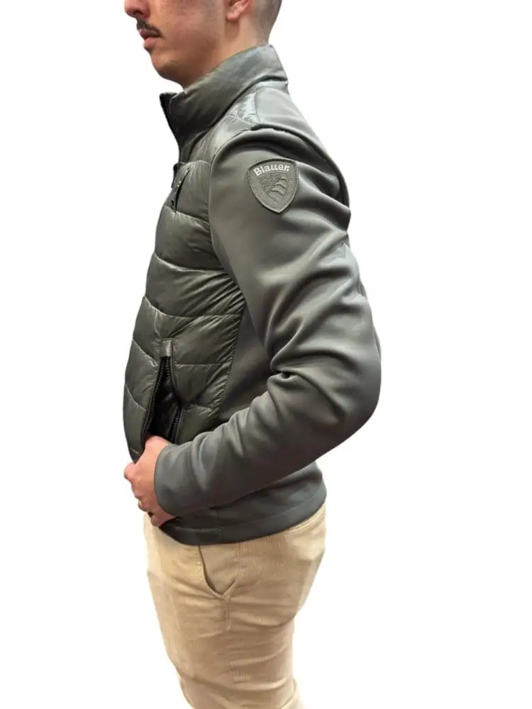 giubbotto verde militare uomo logo sul braccio miniatura 2