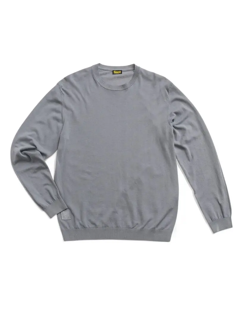 Maglia Uomo Blauer BLUM01478 7167 937 GRAY
